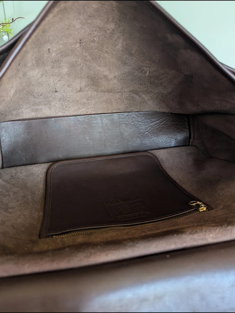 vintage Coach BeekmanBriefcase (Style #5266), an iconic dowel-top design first